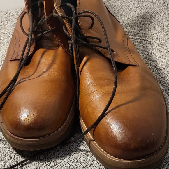 ALDO Brown Leather Chukka Boots - Men\'s Size 8 (B4) main image 8
